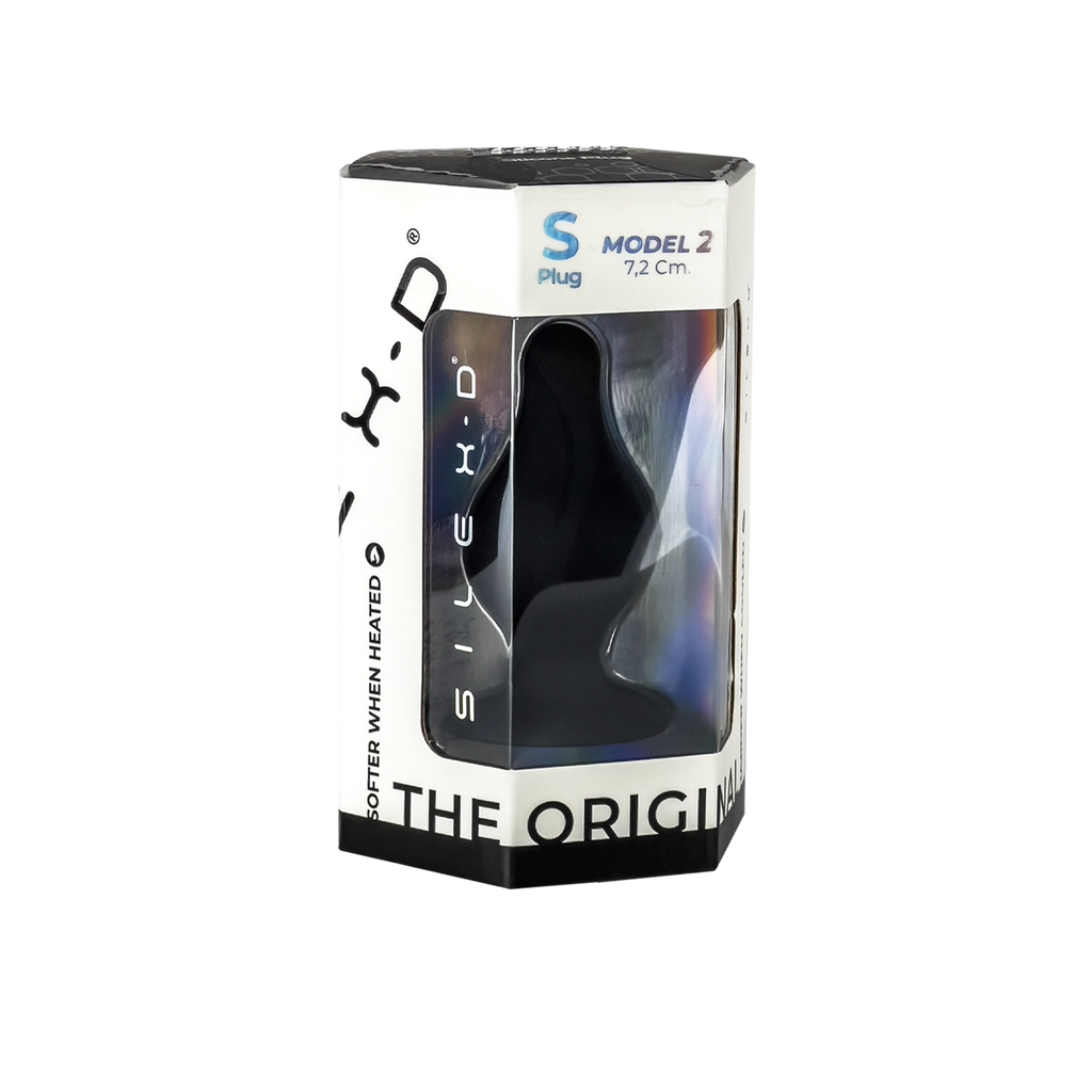 Silexd - Plug in silicone premium Taglia S - Nero