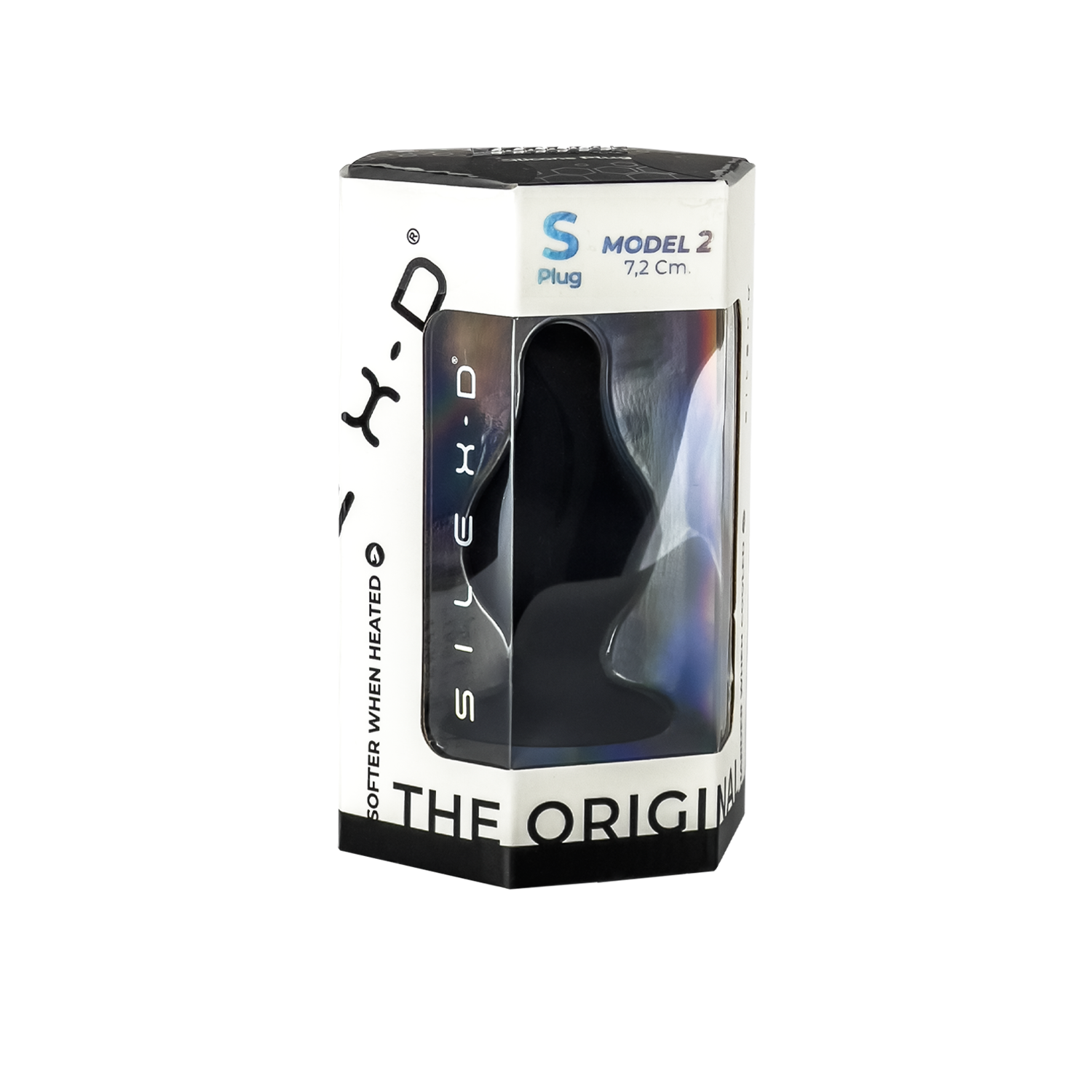 Silexd - Plug in silicone premium Taglia S - Nero