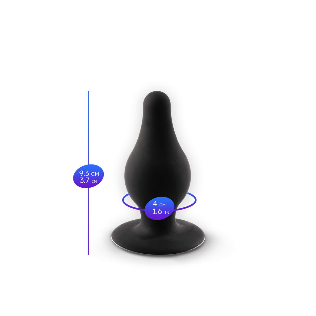 Silexd - Plug in silicone premium Taglia M - Nero