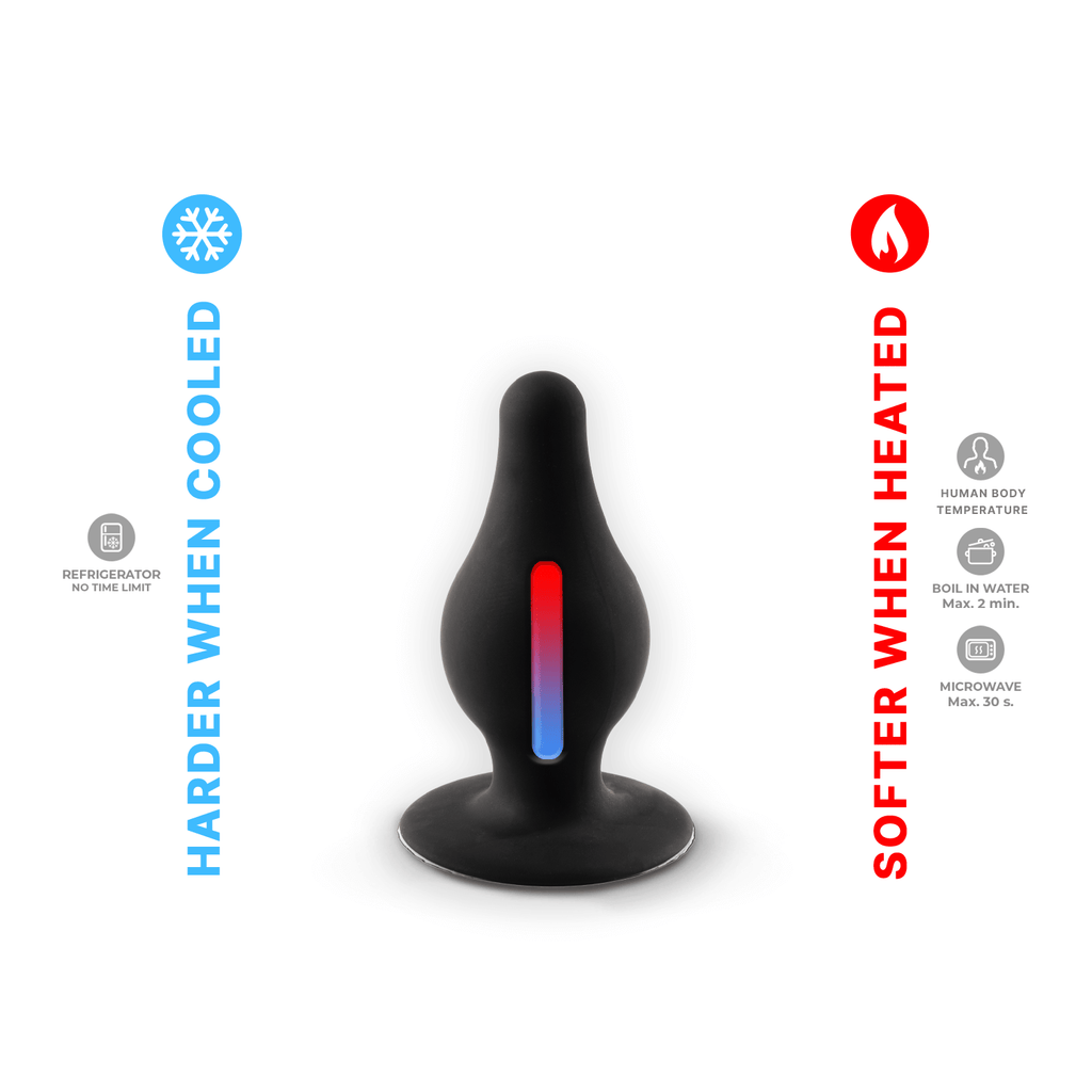 Silexd - Plug in silicone premium Taglia M - Nero