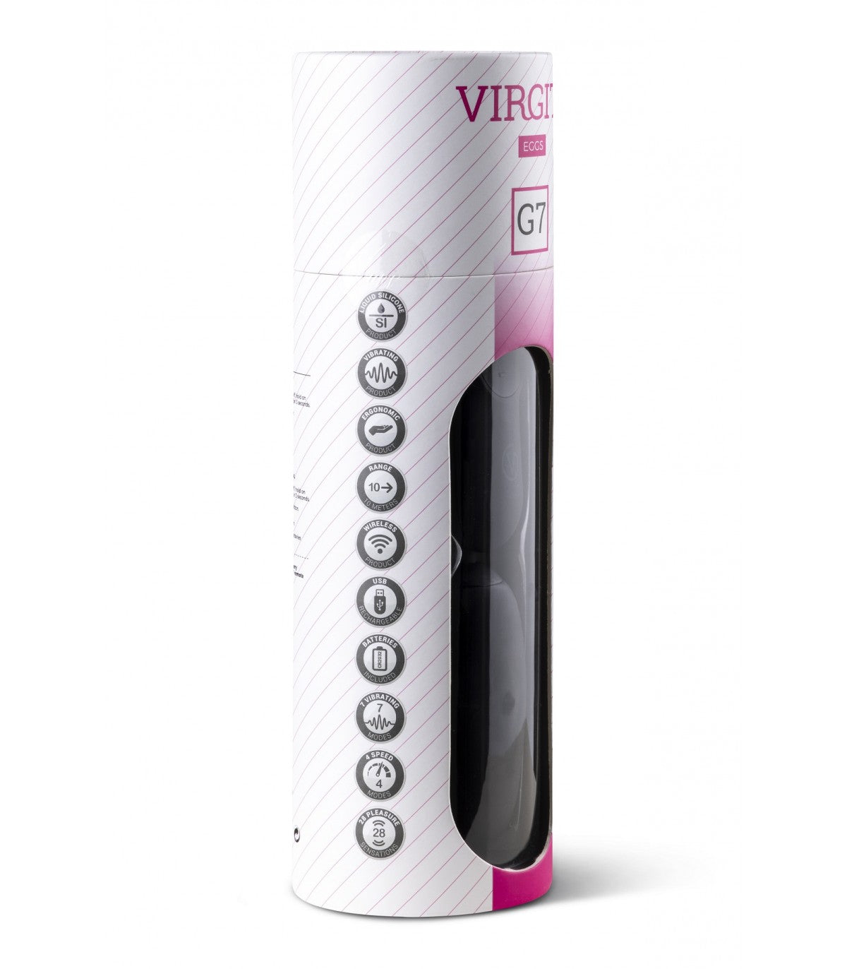 RECHARGEABLE BLUE VIBRATING EGG G7