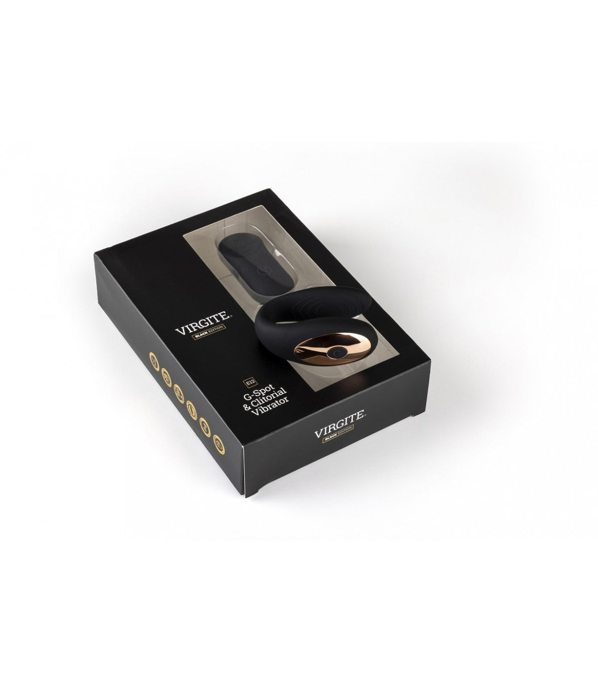 G-SPOT AND CLITORAL VIBRATOR E12 BLACK EDITION