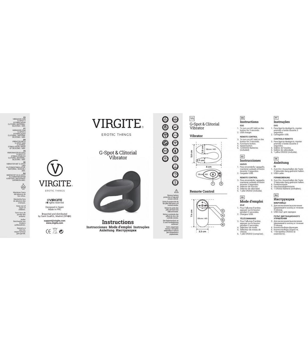 G-SPOT AND CLITORAL VIBRATOR E12 BLACK EDITION