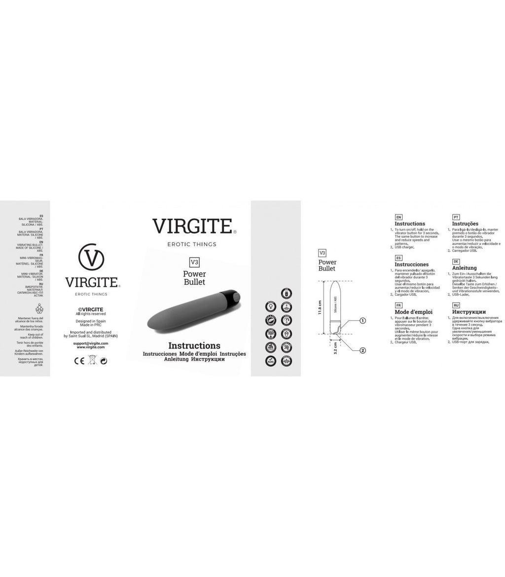 PROIETTILE VIBRANTE V3 EDIZIONE NERA