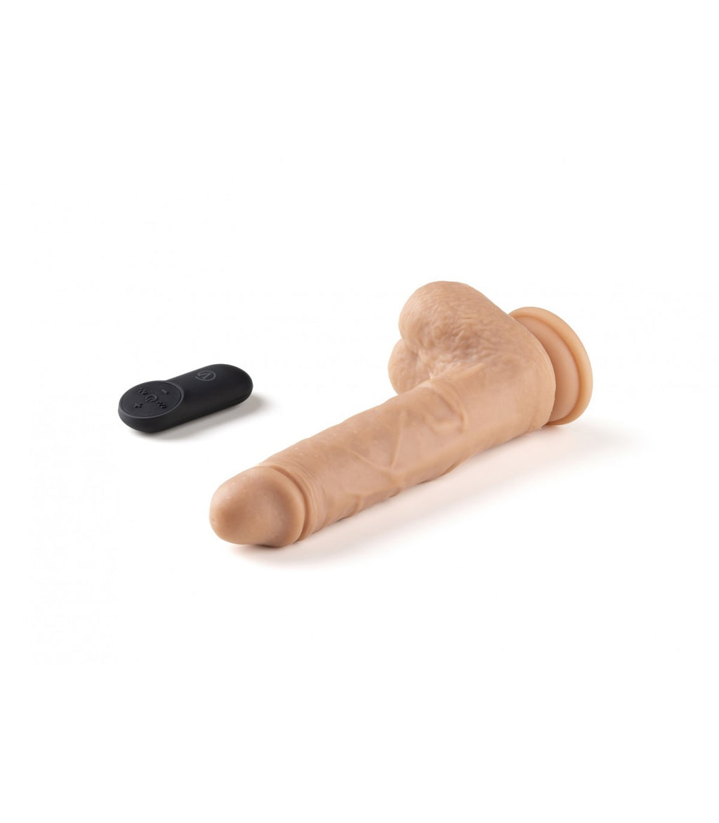 REALISTIC UP AND DOWN VIBRATOR R13" 20CM WITH REMOTE CONTROL"