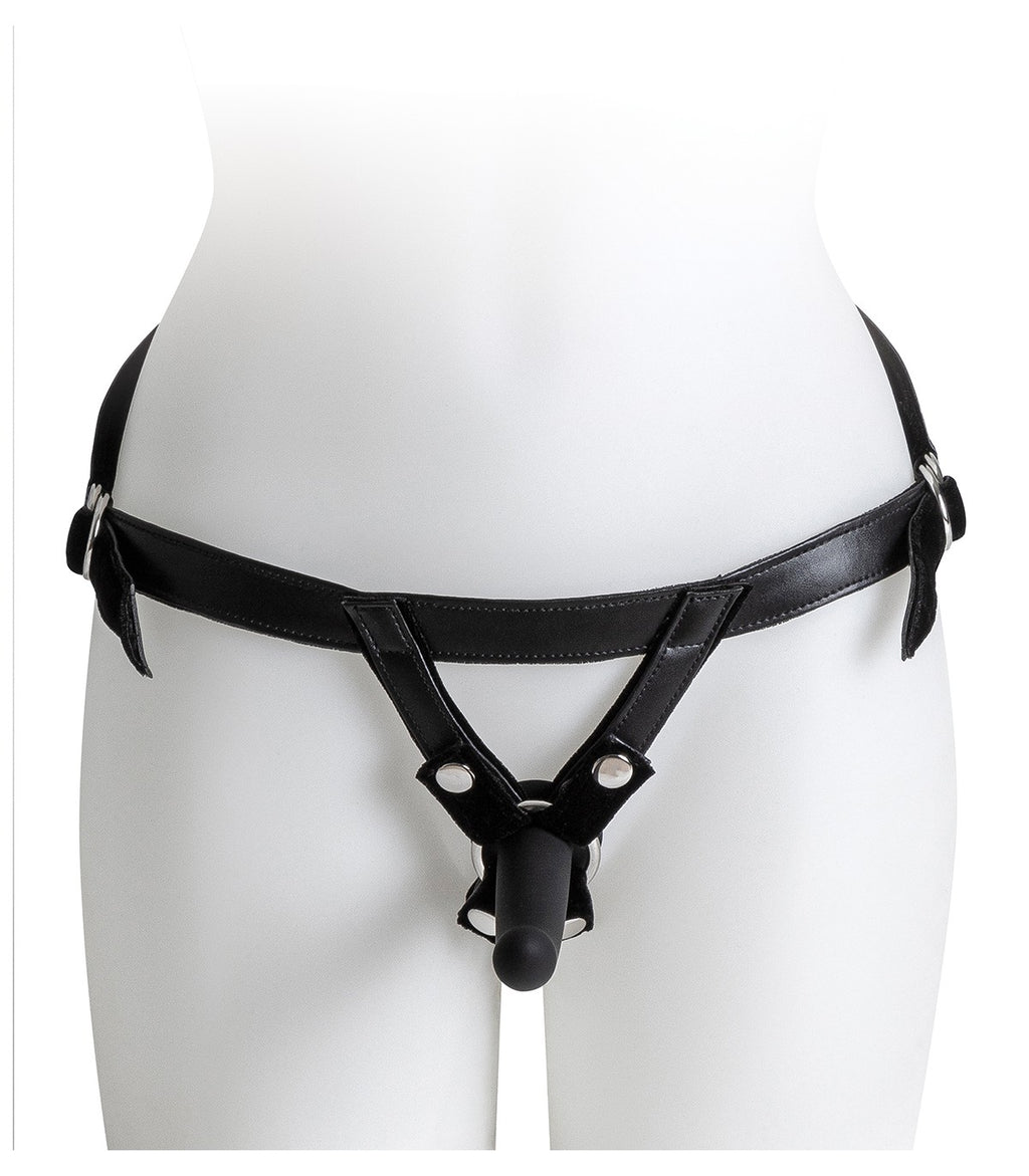 HARNESS CON SET DILDO NERI TAGLIE S / M / L
