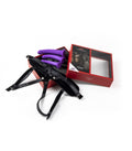 HARNESS WITH PURPLE DILDO SET SIZES S / M / L