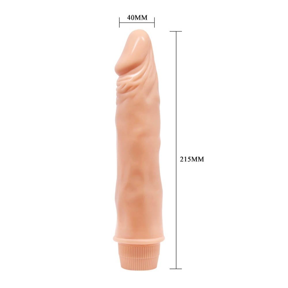 Vibratore realistico multi-velocità Barbara Dwarf 21 cm