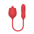 VSC Novità - Vibratore a Spinta/Licking - Desire Luxury Rose