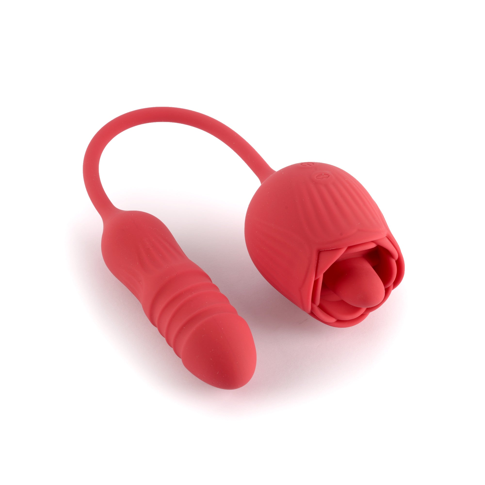 VSC Novità - Vibratore a Spinta/Licking - Desire Luxury Rose