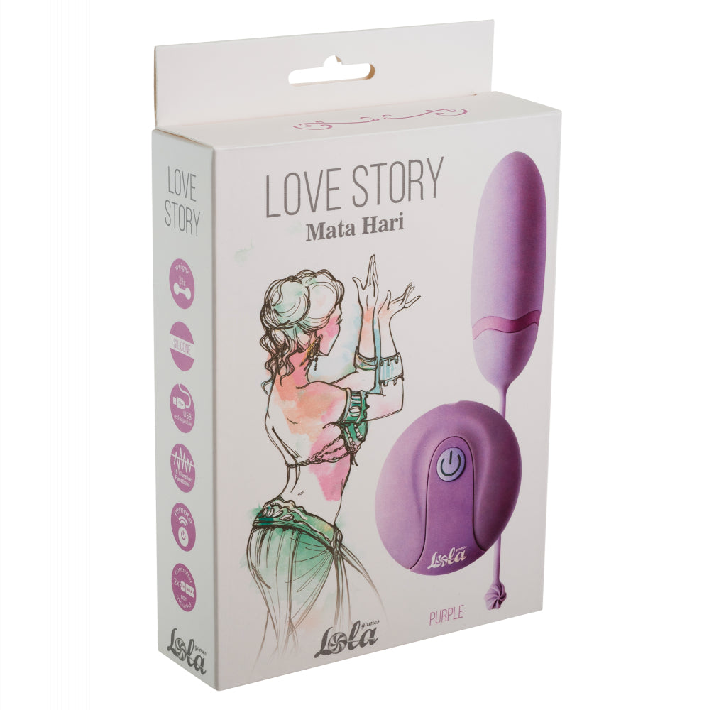 Lola Games - Egg Vibrator Mata Hari - Violet