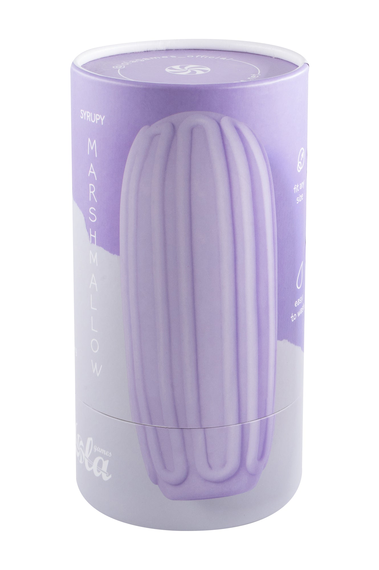 Lola Games - Syrupy Maxi Masturbator - Purple