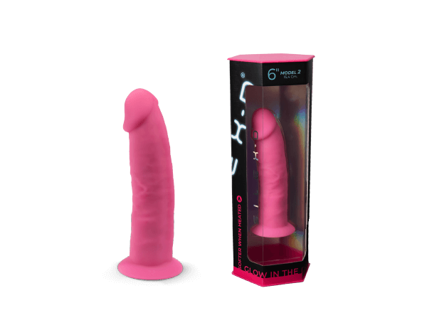 Silexd - Dildo Premium Silicone Mod.2 6'' - Si Illumina al Buio