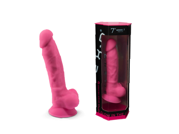 Silexd - Dildo Premium Silicone Mod.1 7'' - Fosforescente