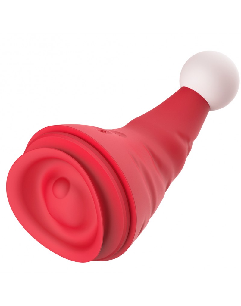 G-Spot Vibrator Christmas Hat with Clitoral Stimulator