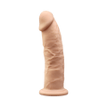 Silexd - Vibratore Premium Silicone Mod.2 7'' + Telecomando - Color Carne