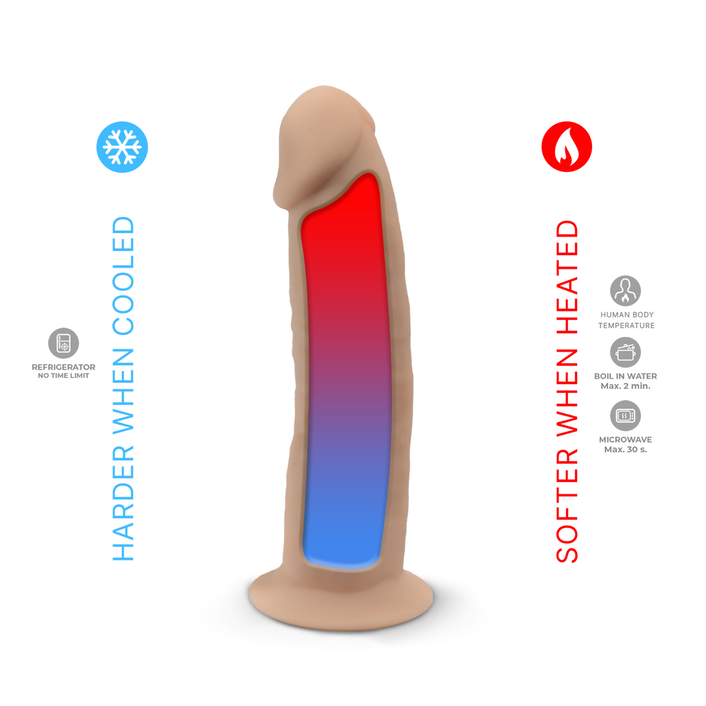 Silexd - Vibratore Premium Silicone Mod.2 7'' + Telecomando - Color Carne