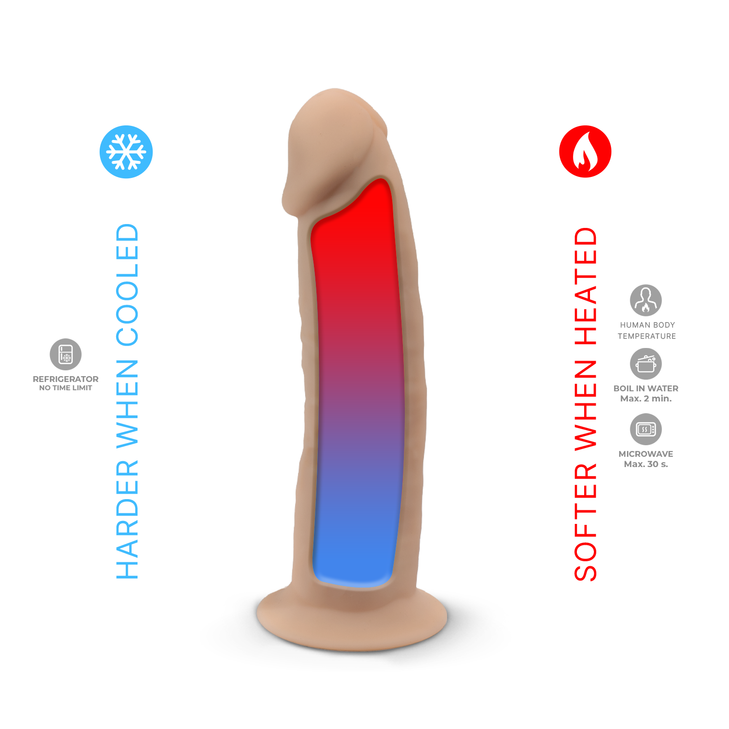 Silexd - Vibratore Premium Silicone Mod.2 7'' + Telecomando - Color Carne
