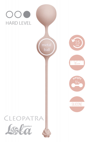 Lola Games - Sfere di Kegel Cleopatra Tea Rose - Rosa