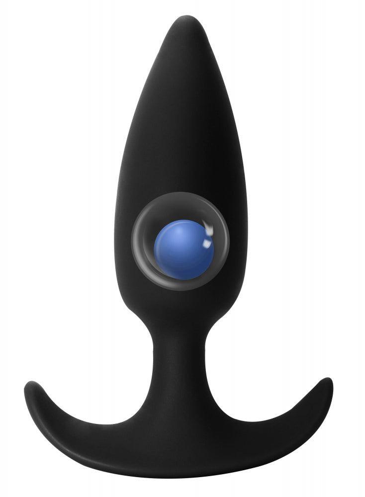 Lola Games - Delight Metal Bead Anal Plug - Black