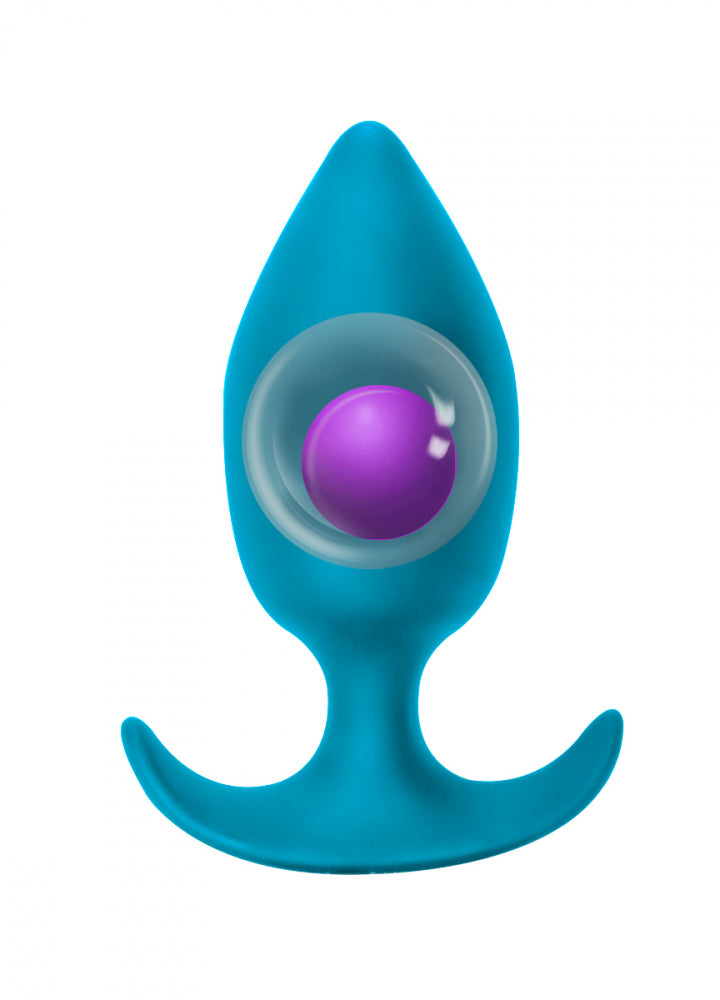 Lola Games - Insatiable Metal Ball Anal Plug - Blue