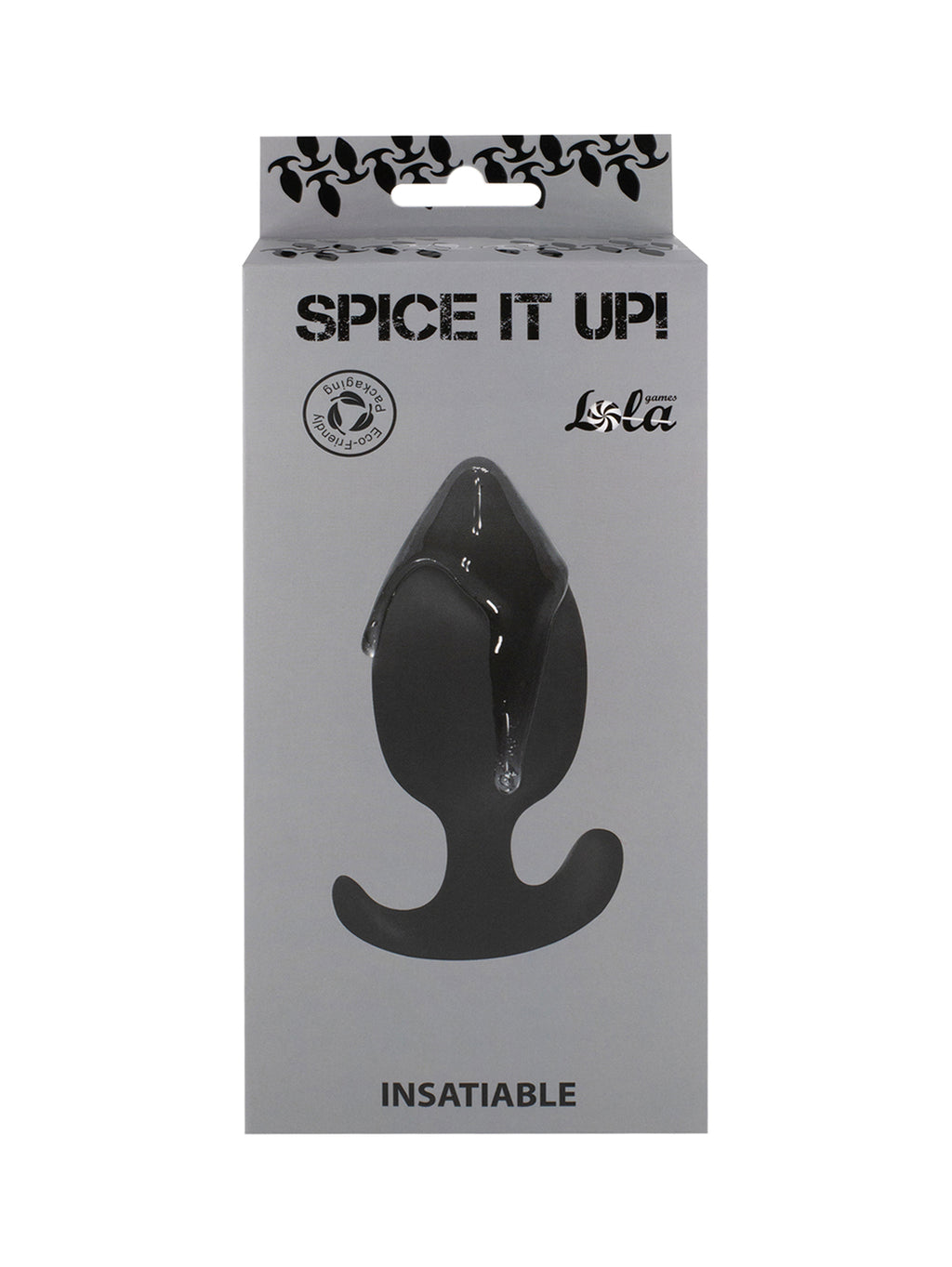 Lola Games - Insatiable Metal Ball Butt Plug - Black