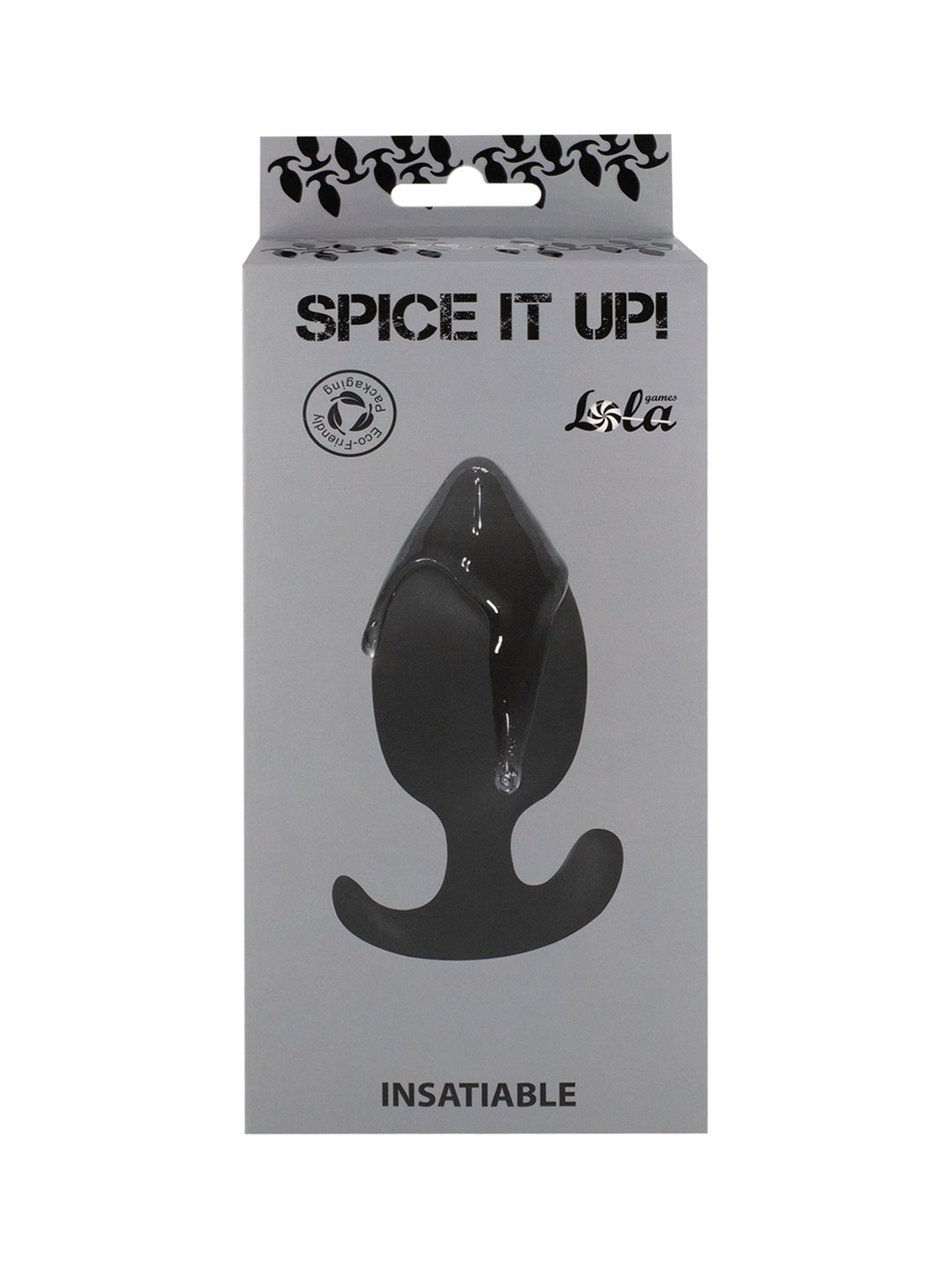 Lola Games - Insatiable Metal Ball Butt Plug - Black