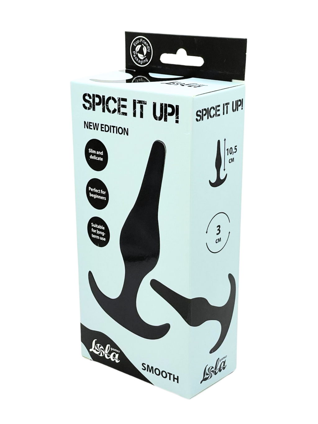 Lola Games - Plug anale liscio - Nero