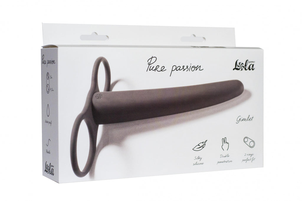 Lola Games - Dildo Gimlet a Doppia Penetrazione - Nero