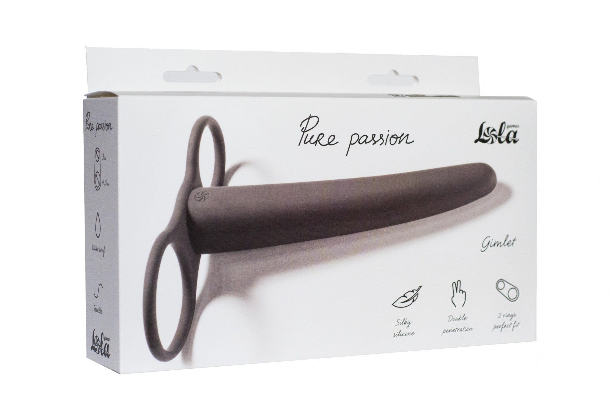 Lola Games - Dildo Gimlet a Doppia Penetrazione - Nero
