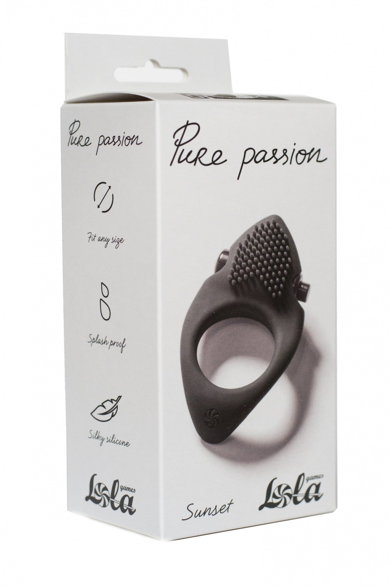 Lola Games - Sunset Vibrating Cock Ring - Black