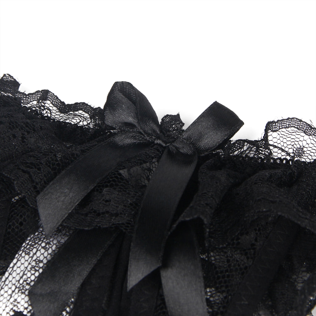 Oh Yeah - Open Lace Thong with Beads