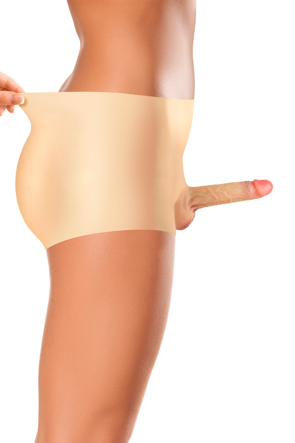 Real Body - Panties Prosthesis with Full Dildo - L/XL