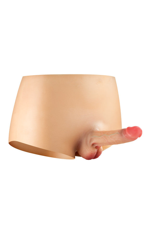 Real Body - Panties Prosthesis with Hollow Dildo - S/M