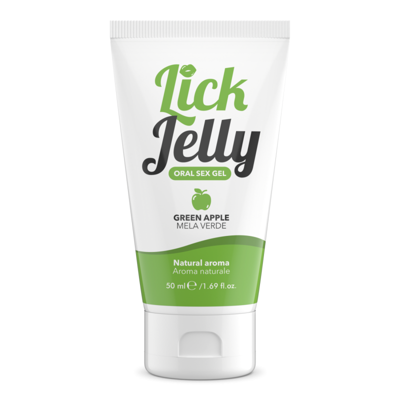 Lick Gel Commestibile al Gusto Mela Verde - 50 ml
