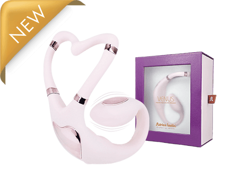 Adrien Lastic - Stimolatore Clitorideo e Punto G + App Venus - Rosa