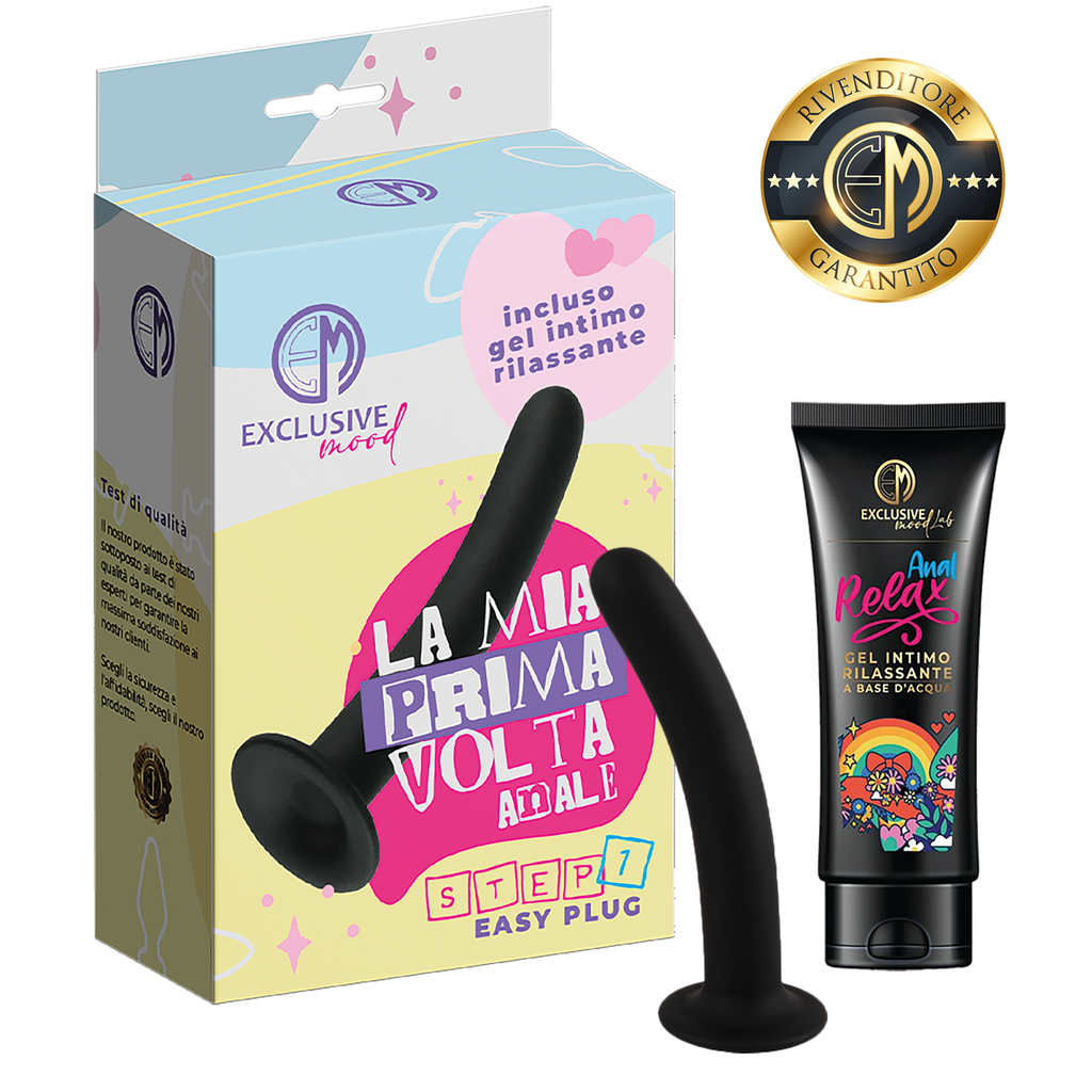 La Mia Prima Volta - Plug + Anal Relax - Passaggio 1