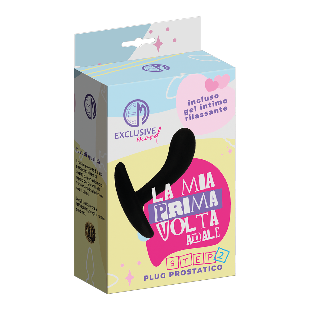 My First Time For Him - Prostate Plug + Anal Relax - Step 2