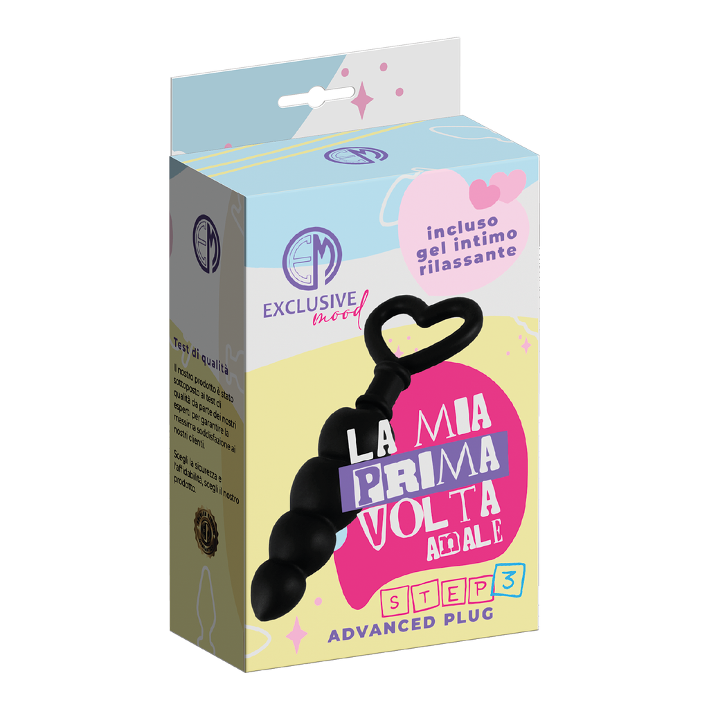 La Mia Prima Volta - Plug avanzato + rilassamento anale - Fase 3