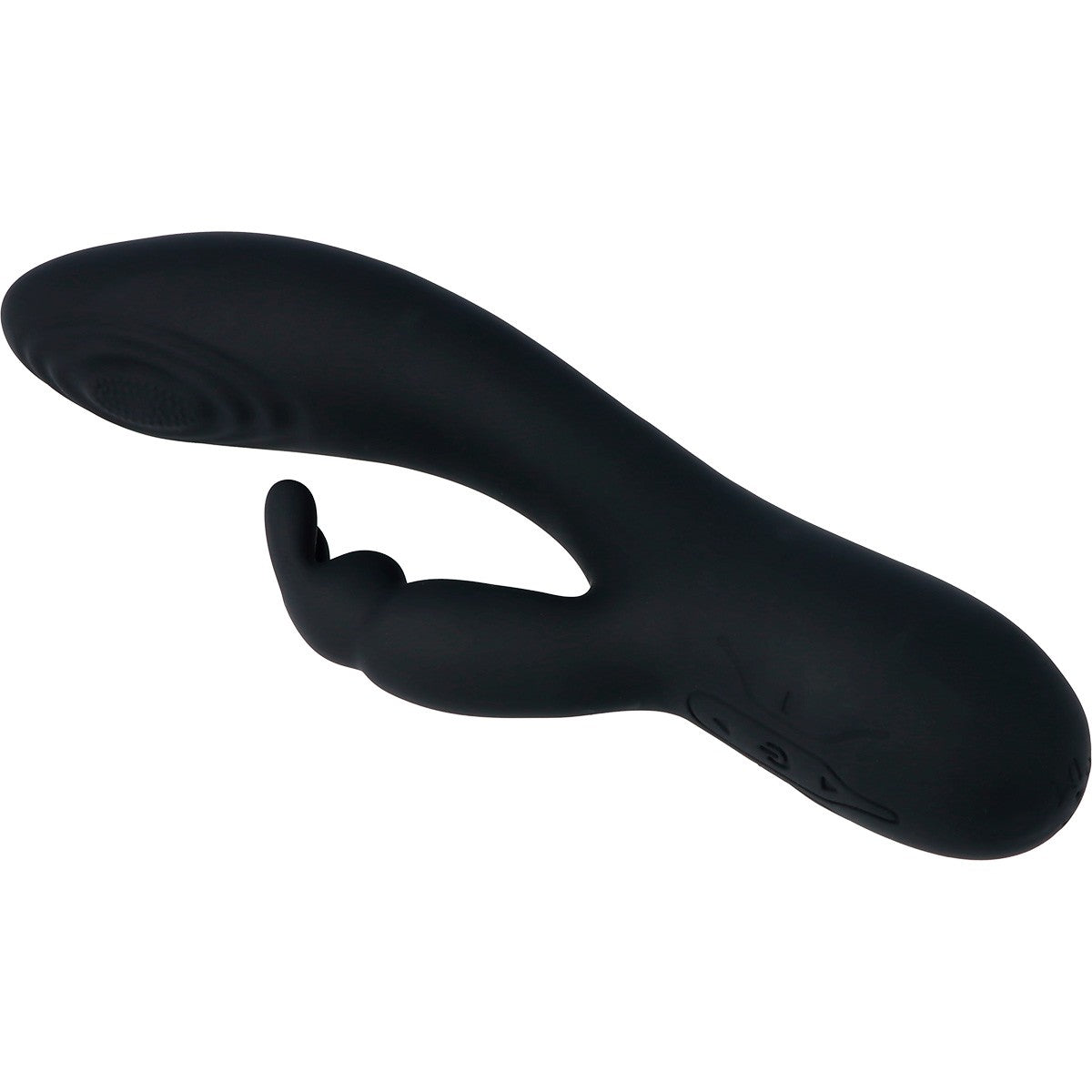 BLACK RECHARGEABLE PULSATING VIBRATOR V9