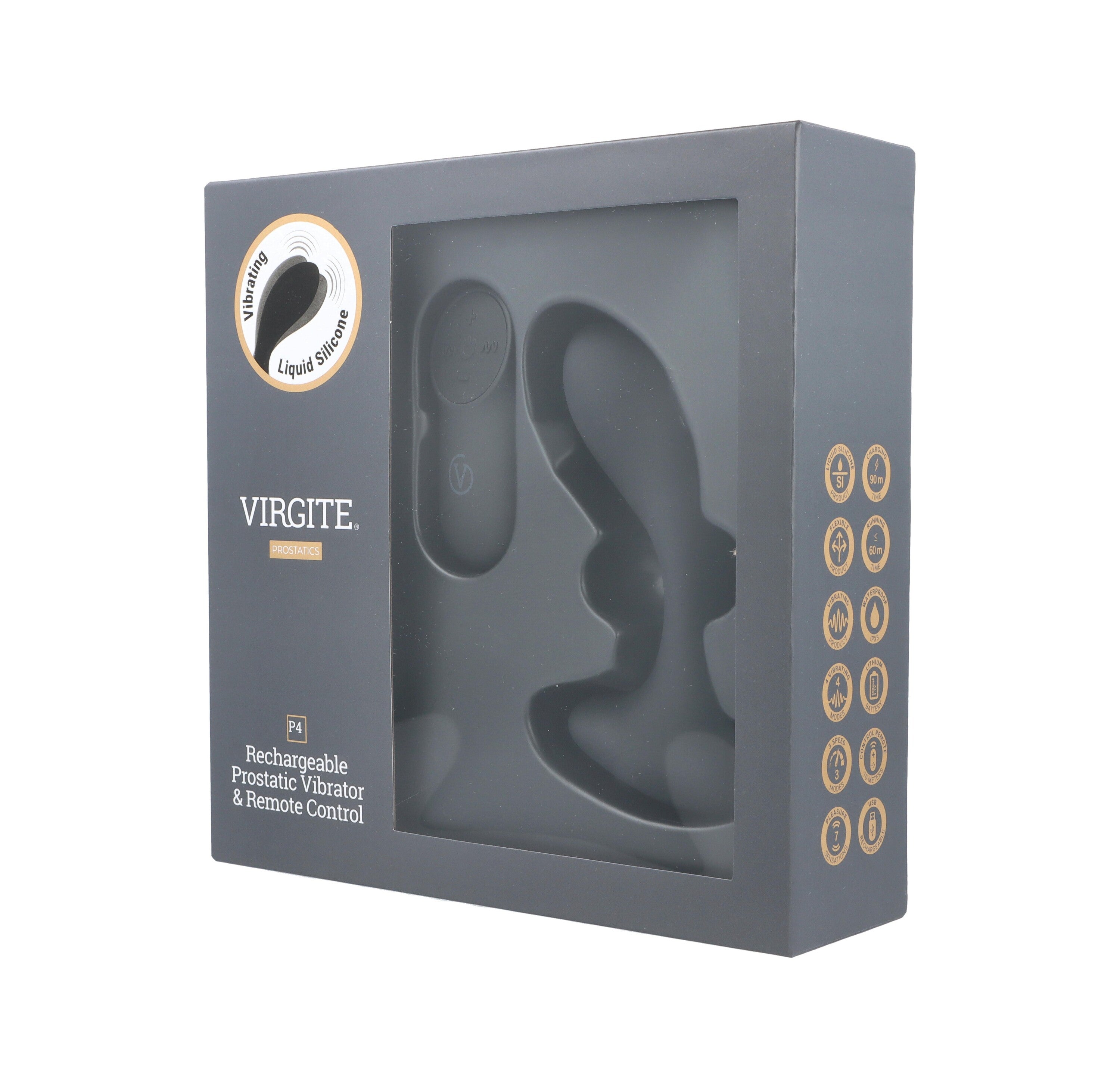 P4 Prostatic Vibrator with Remote Control