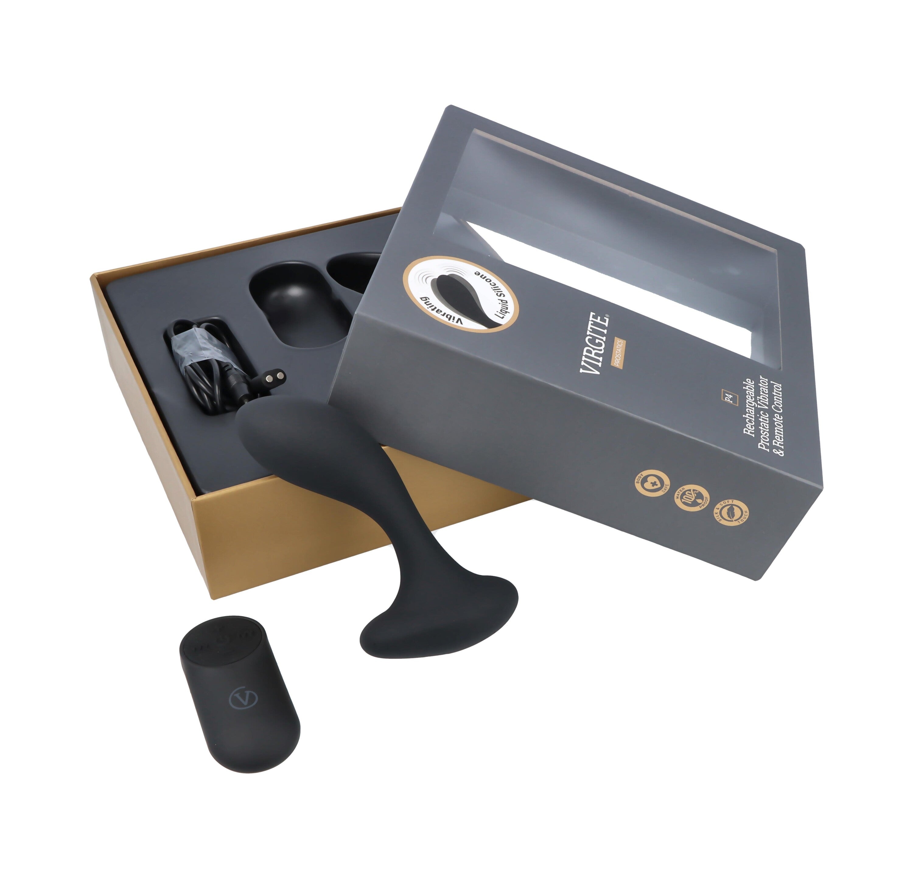 P4 Prostatic Vibrator with Remote Control