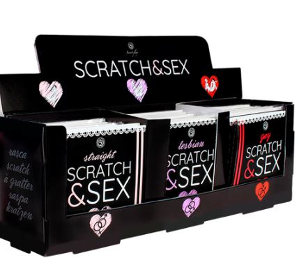 Secret Play - Scratch-Off Display
