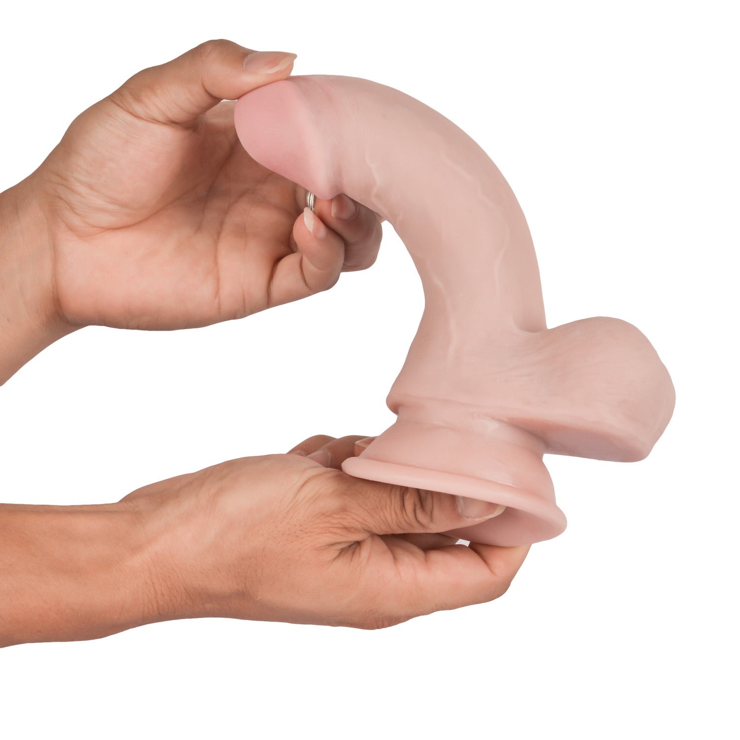 VSC Novelty - Dildo a tripla densità 3D Knight Cock - 19 cm