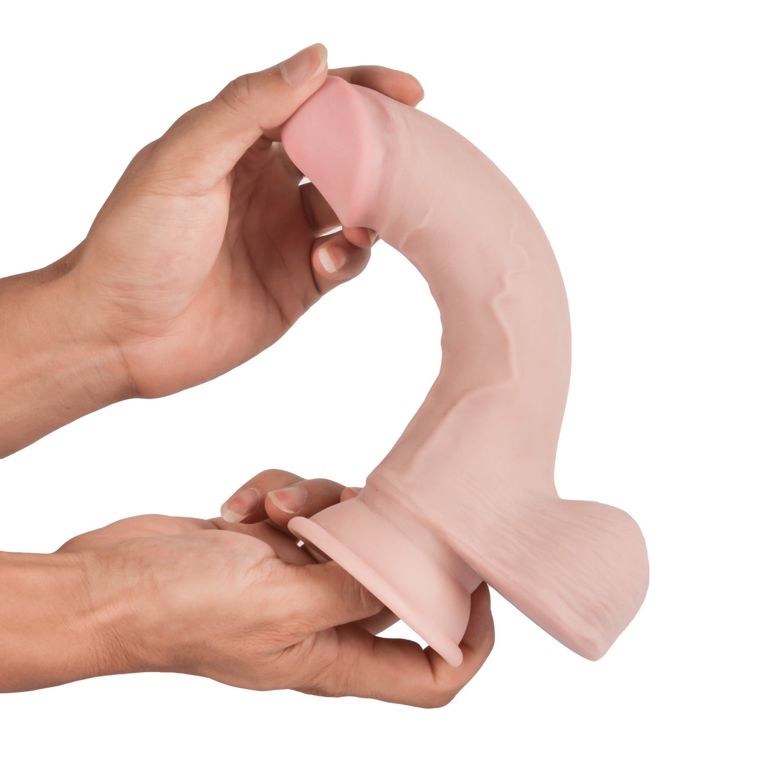 VSC Novelty - Dildo a tripla densità 3D Knight Cock - 21.5 cm