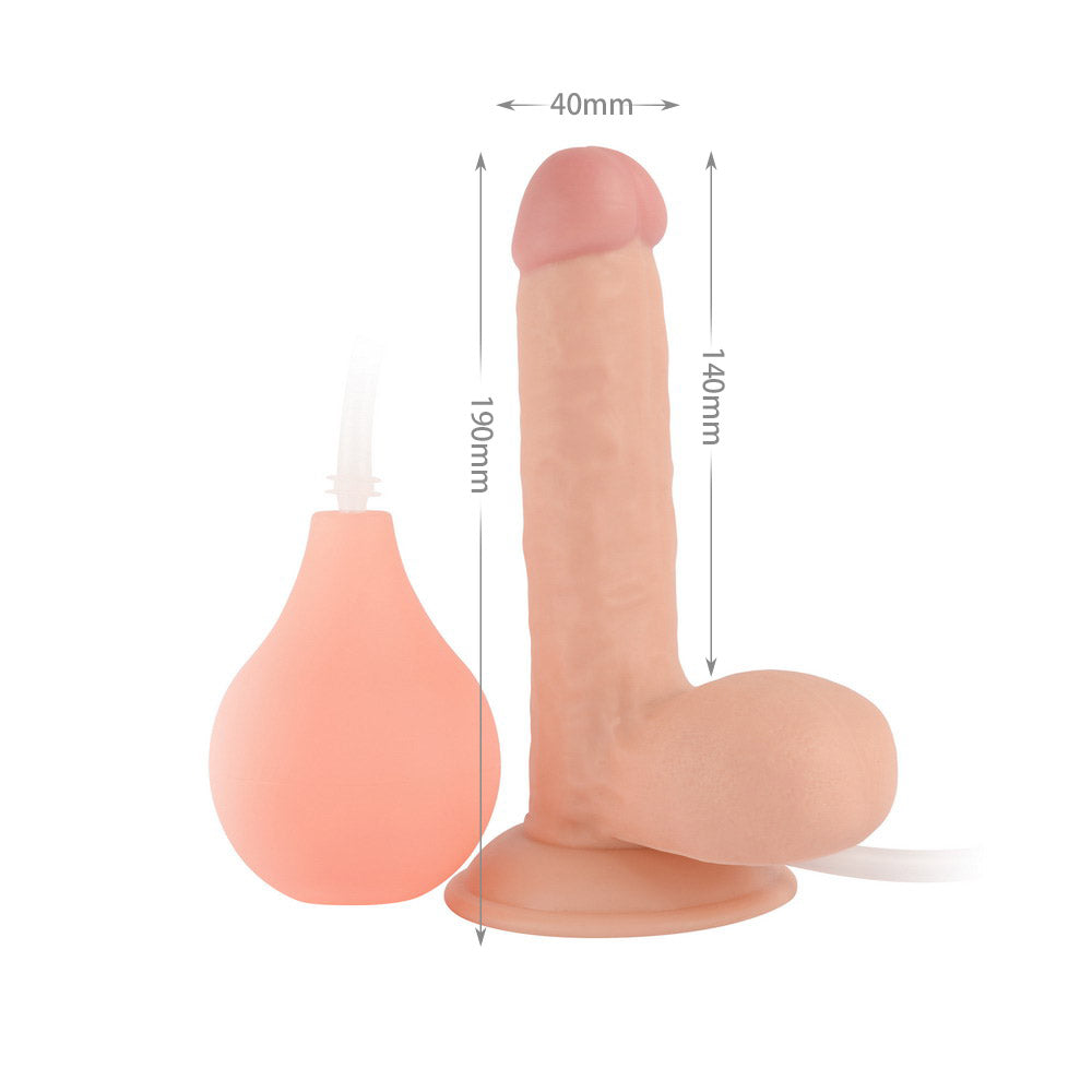 VSC Novelty - Dildo Realistico Eiaculante Easy-Squirter - 19 cm