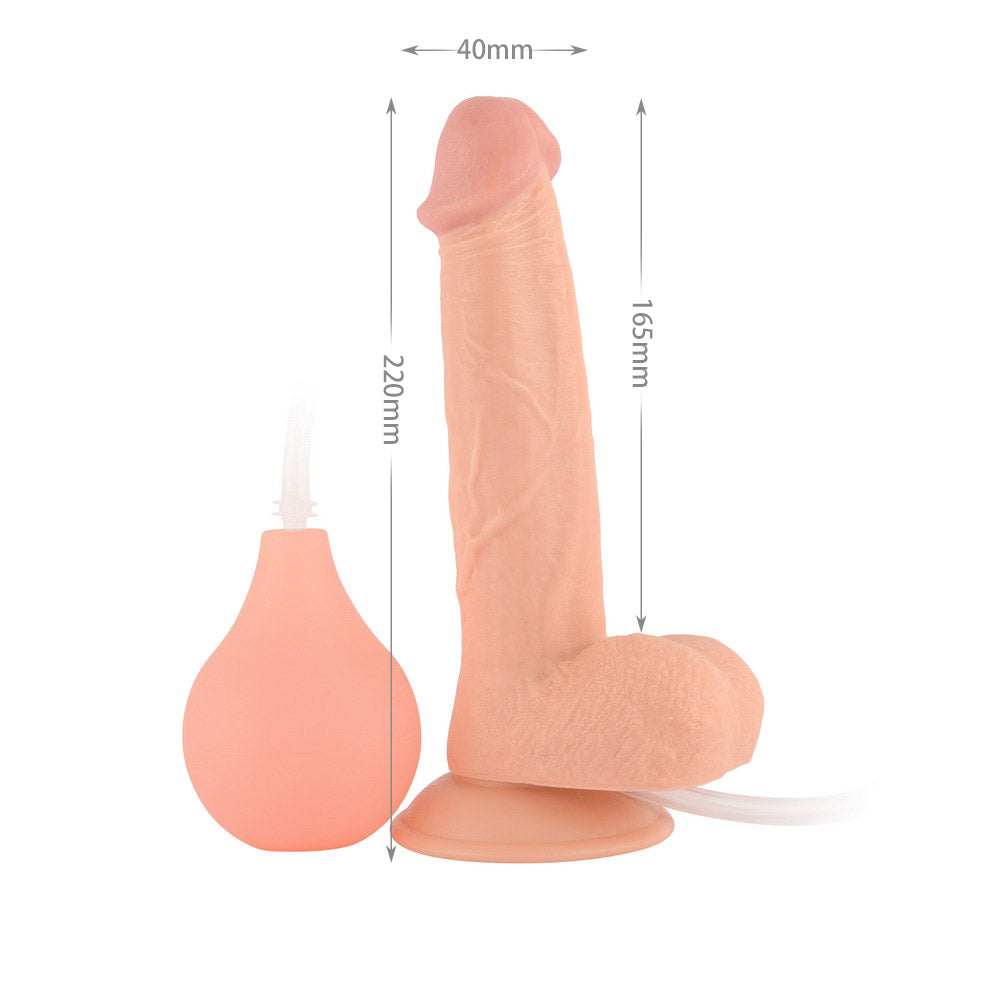 VSC Novità - Dildo Realistico Ejaculating Easy-Squirter - 21.5 cm