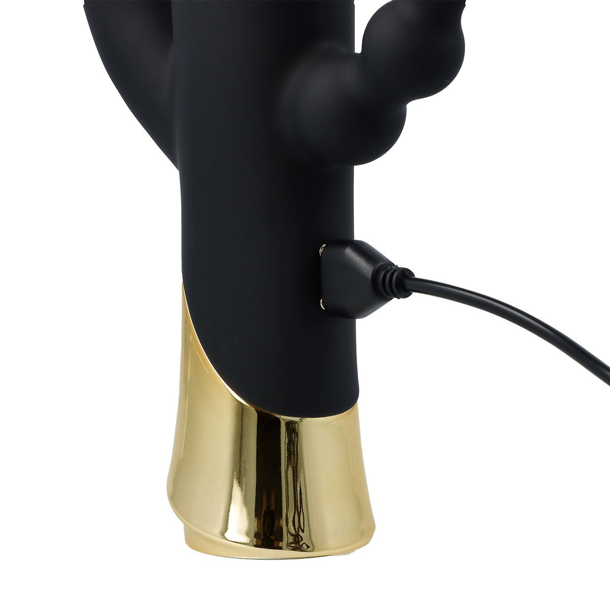 HARLEQUIN RECHARGEABLE RABBIT VIBRATOR WITH ROTATING DILDO SHAPE