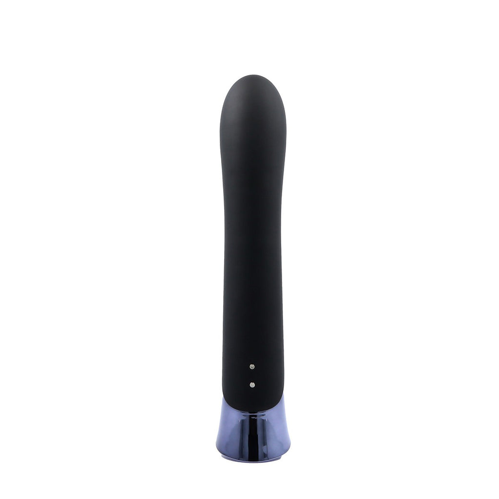 HAVANA RECHARGEABLE SILICONE VIBRATOR WITH RABBIT AND BATTERY ROD