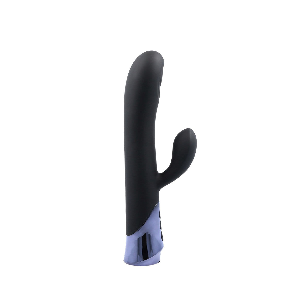 HAVANA RECHARGEABLE SILICONE VIBRATOR WITH RABBIT AND BATTERY ROD